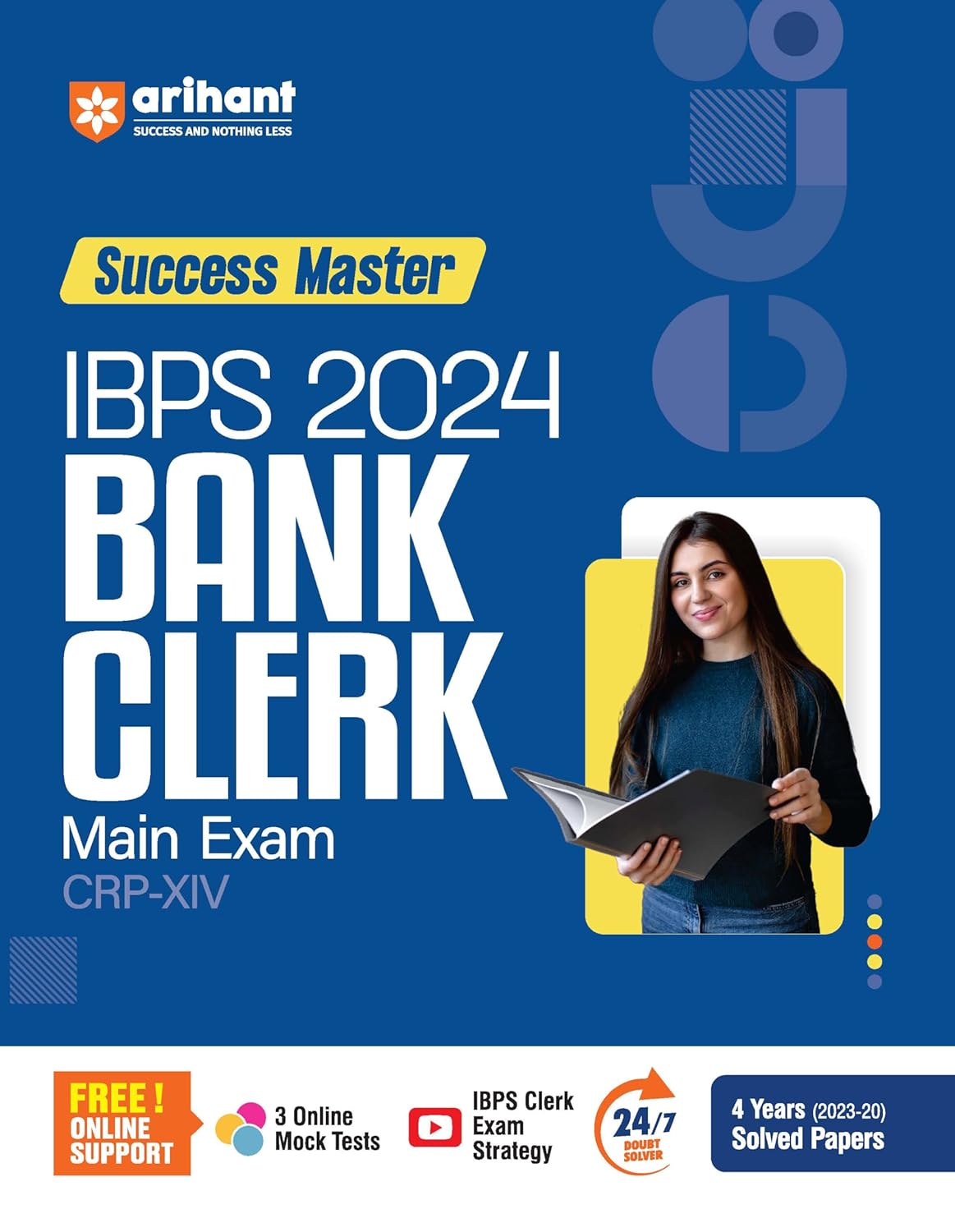 Arihant Sucess Master IBPS 2024 Bank Clerk Main Exam (CRP-XIV)