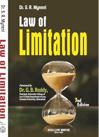 Law of Limitation - Dr. S.R. Myneni 3rd Edn. - 2025