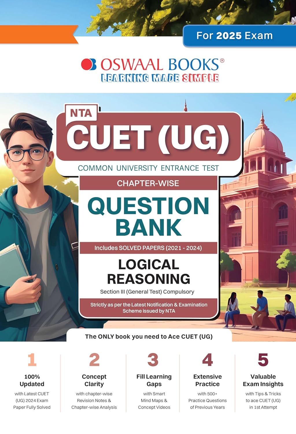 Oswaal NTA CUET (UG) | Chapter-wise & Topic-wise Question Bank