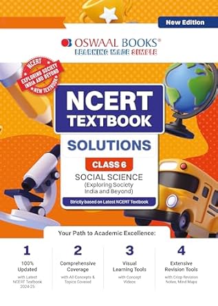 Oswaal NCERT Textbook Solution Class 6 Social Science (New Edition)