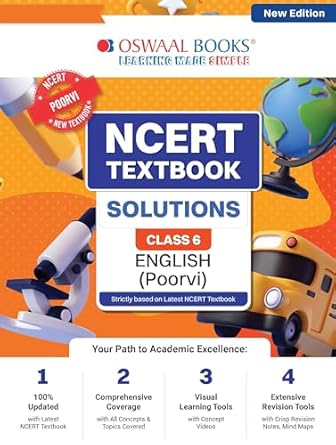 Oswaal NCERT Textbook Solution Class 6 English (New Edition)