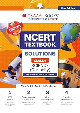 Oswaal NCERT Textbook Solution Class 6 Science (New Edition)