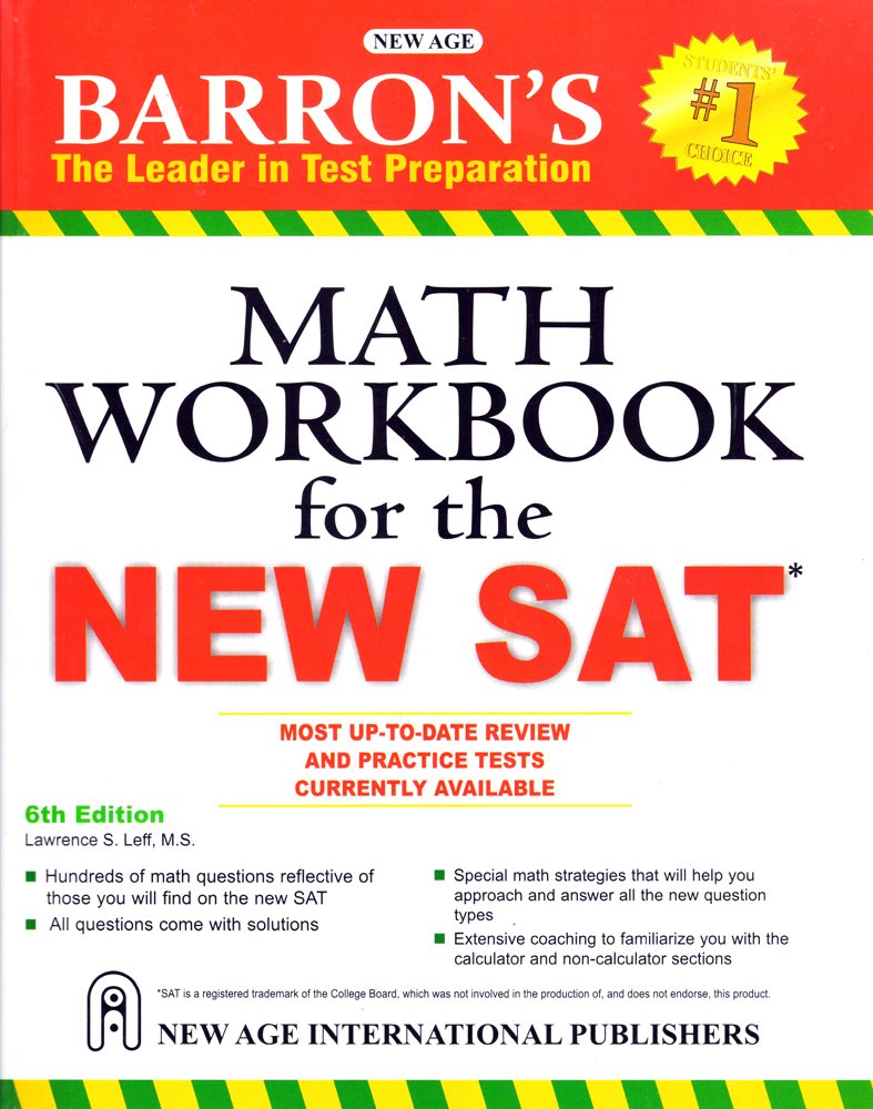 R*barron's Math Workbook New Sat 6e(499)