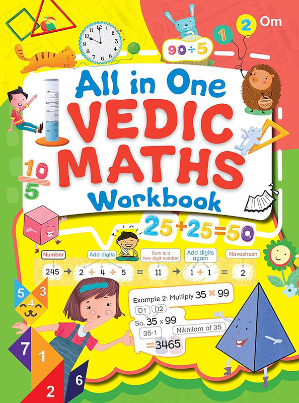 Vedic Math: Jumbo Vedic Math Activity Workbook