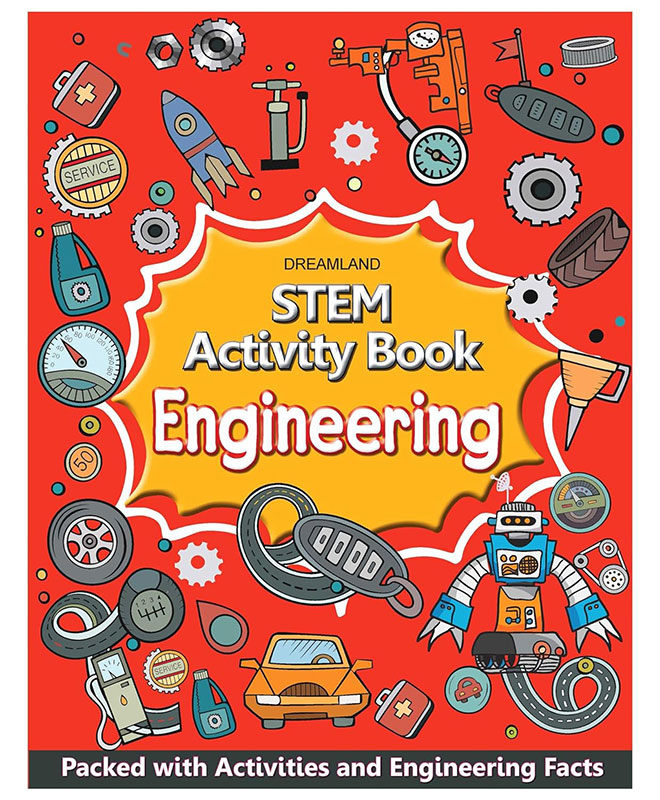 Engineering - STEM Activity Book for Children Age 6-12 years