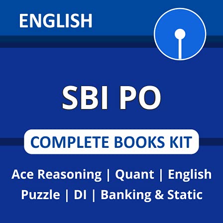 SBI PO 2023 Complete Books Kit (English Printed Edition)