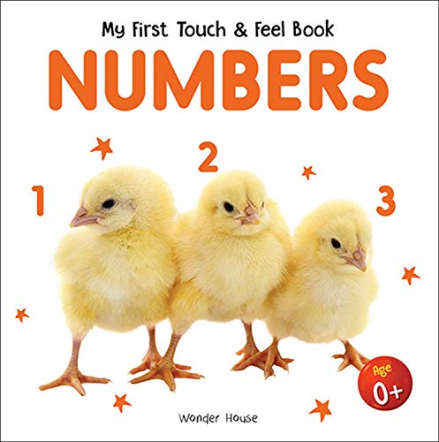 My First Book of Touch And Feel - Numbers : Touch And Feel Board Book For CHildren