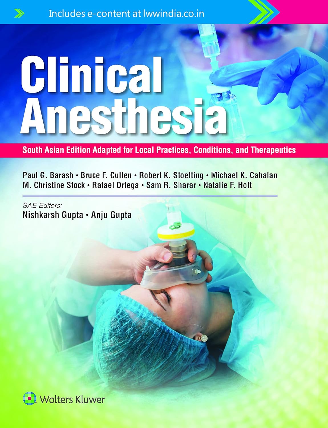 Barash Clinical Anesthesia 2 Vol Set South Asian Edition