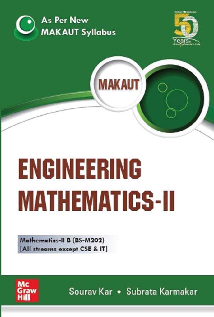 Engineering Mathematics-II (As per New Makaut Syllabus)