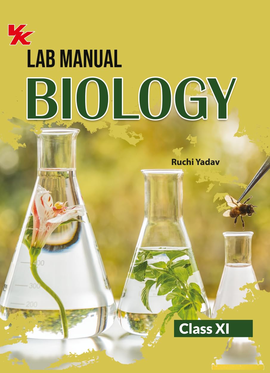 Lab Manual Biology (HB) With Worksheet | For Class 11