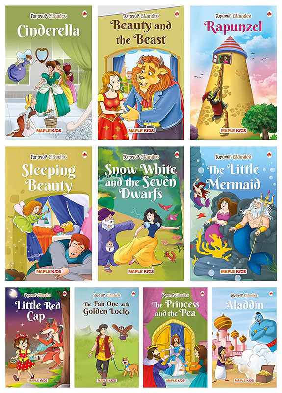 Story Book for Kids (Set of 10 Books) (Illustrated)