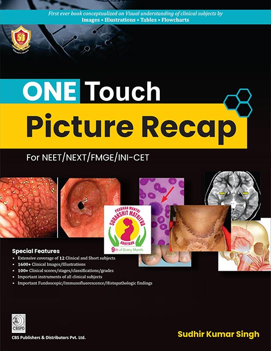 ONE TOUCH PICTURE RECAP for NEET/NEXT/FMGE/INI-CET (PB -2024)