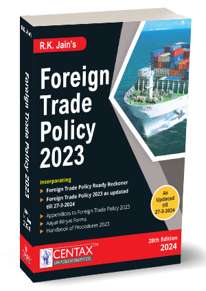 R.K. Jain's Foreign Trade Policy 2023