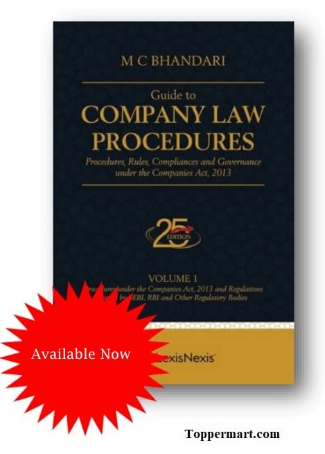 MC Bhandari Guide to Company Law Procedures Edition 2023 | (Set of 4 Volumes)