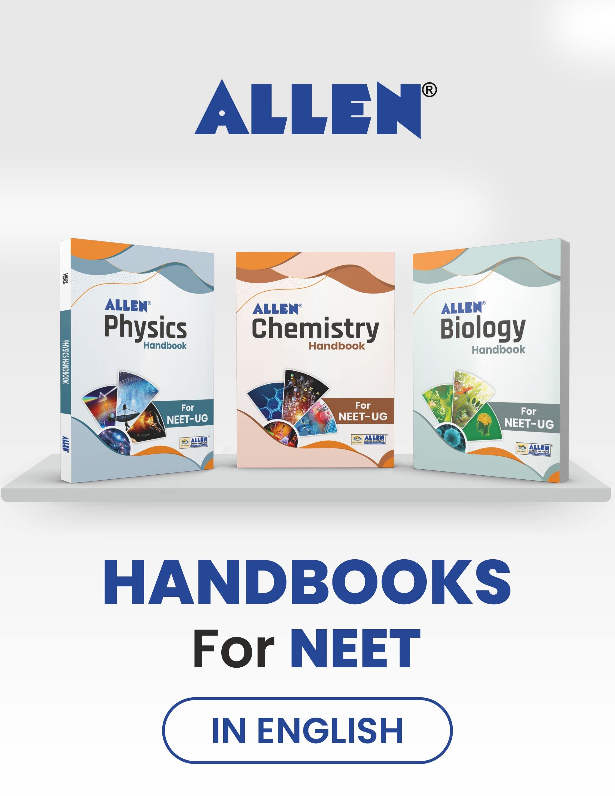 ALLEN Physics, Chemistry, Biology Handbook For NEET (UG) Exam (English) (Set of 3 books Combo)