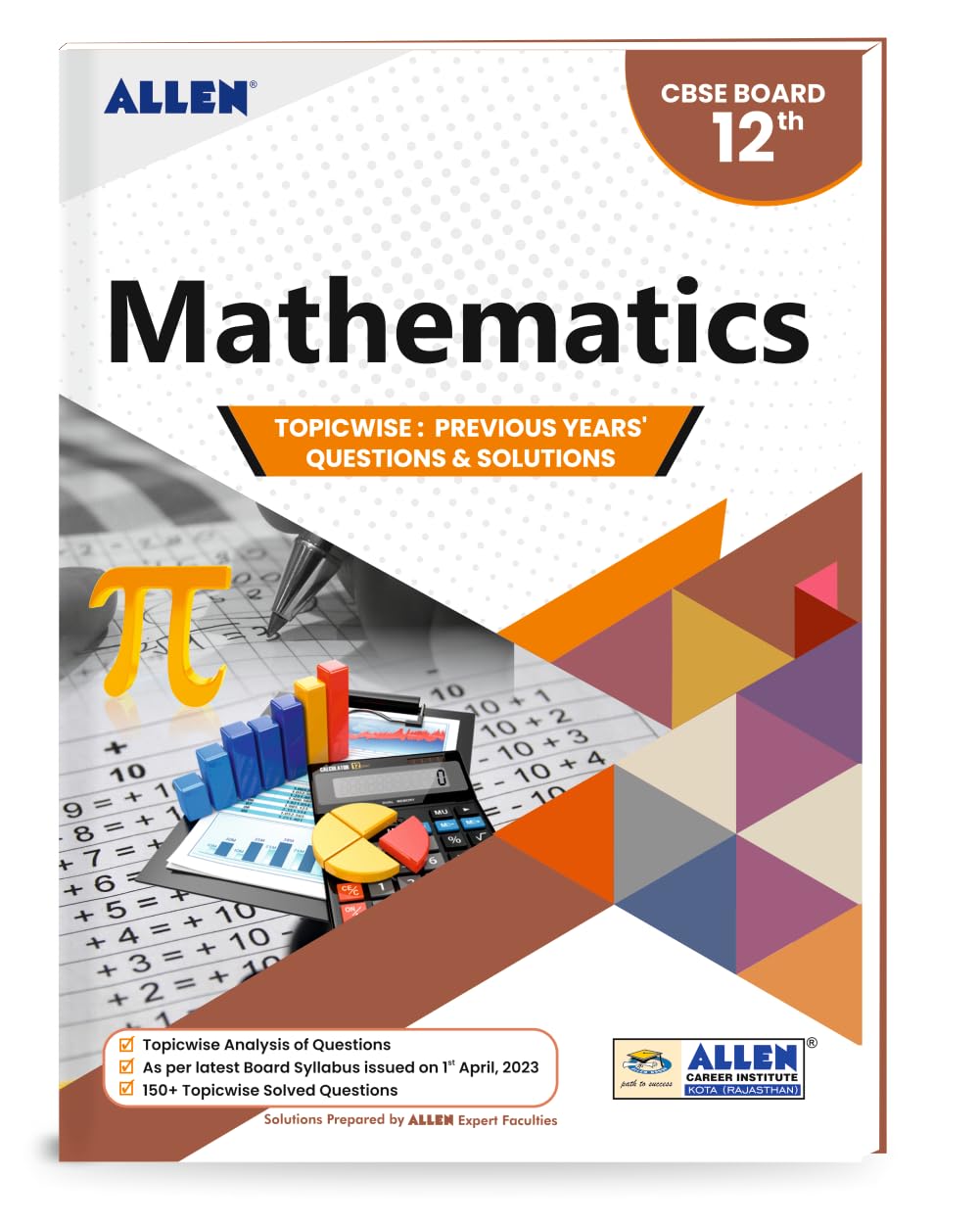 CBSE Maths Topicwise Solved papers from Previous Years for Class 12th by ALLEN