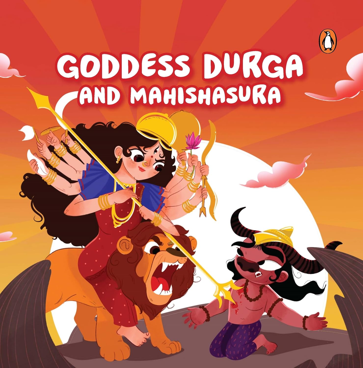 Goddess Durga and Mahishasura: Tales of Hindu Gods and Goddesses