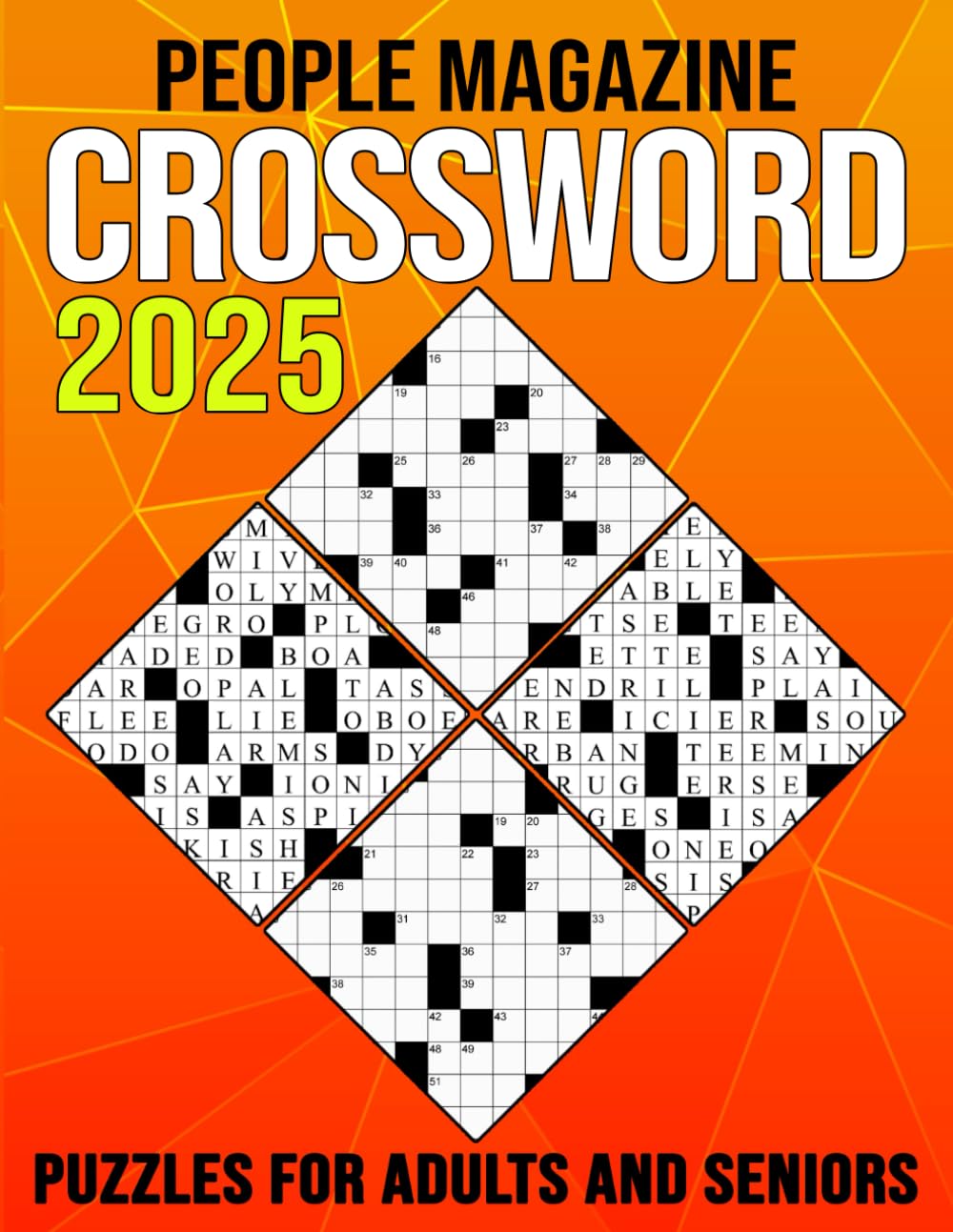 2025 People Magazine Crossword Puzzles For Adults And Seniors