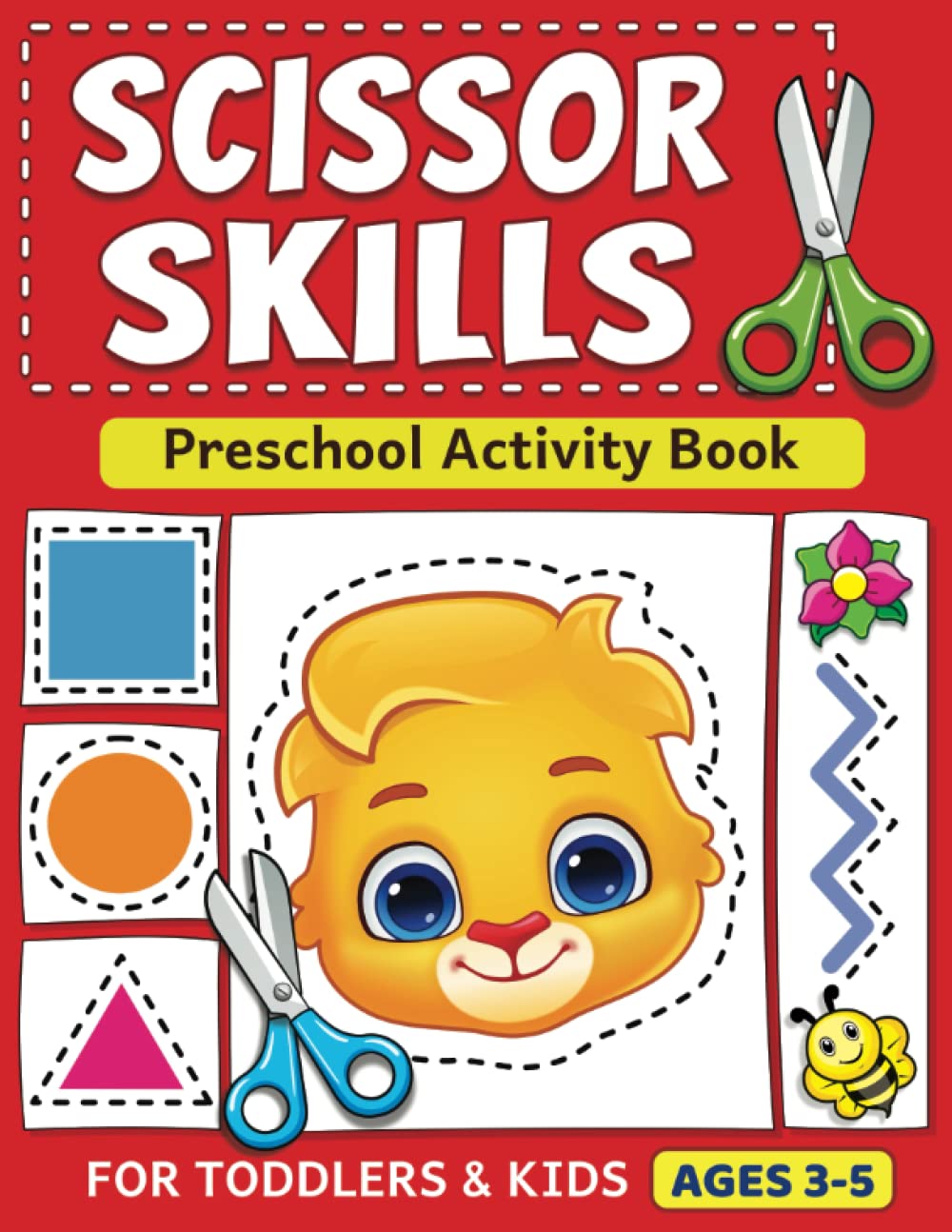 Scissor Skills Preschool Activity Book