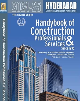 Handybook of Construction Professionals Hyderabad Revised Edition