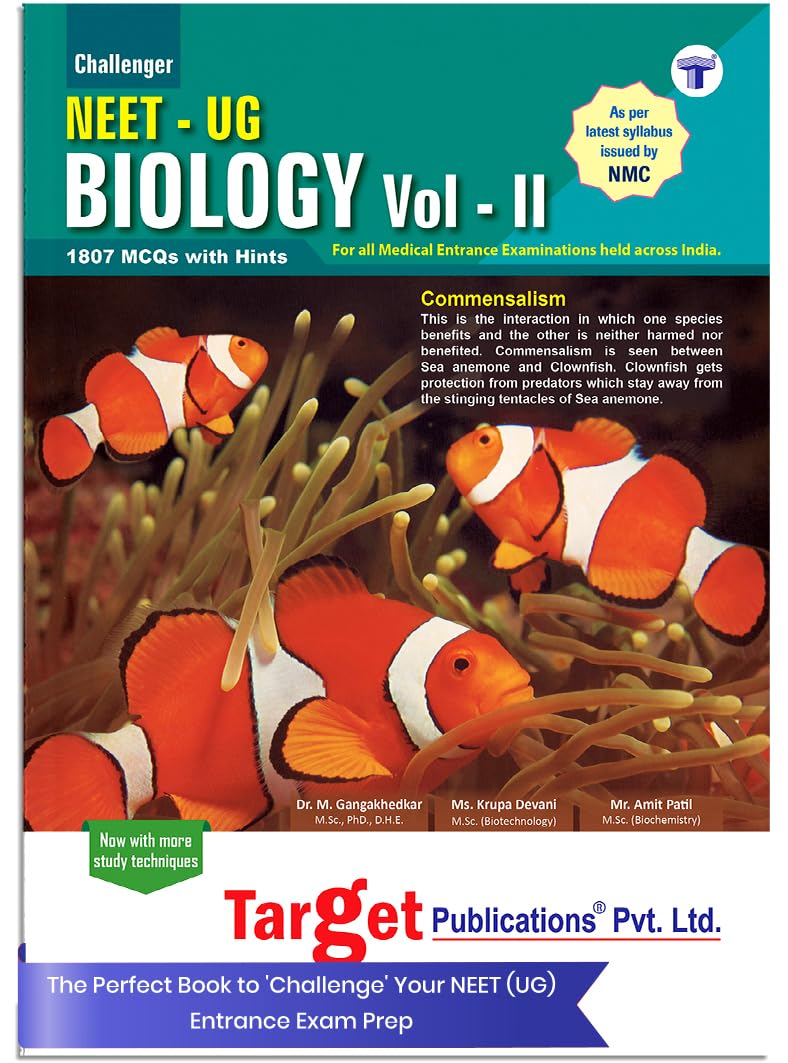 Target Publications Neet Ug Challenger Biology Book | Vol 2 |