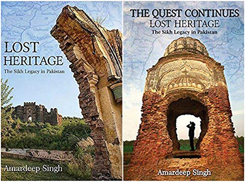 By Amardeep Singh - Lost Heritage: The Sikh Legacy in Pakistan + The Quest Continues (Lost Heritage The Sikh Legacy in Pakistan COMBO 2-in-1), Set of 2 Books