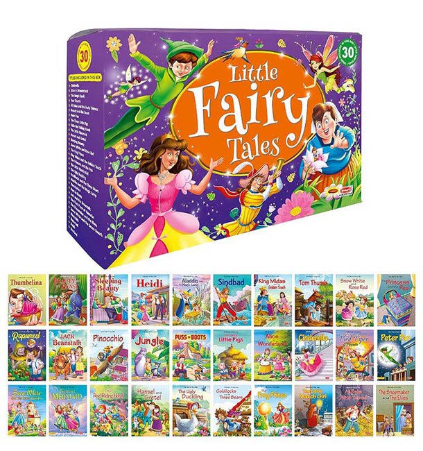 Little kids Fairy tales story book ( Set of 30 books)