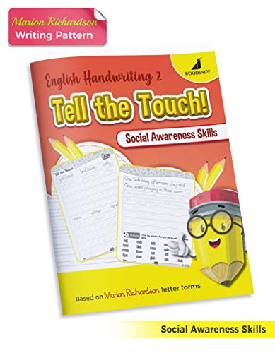 English Handwriting Practice | Marion Richardson Script Font | English Writing Book 2 - Tell the Touch Story Writing for Kids | Build Social Awareness [Paperback] Dr. Pooja Birwatkar;Debbie Sen