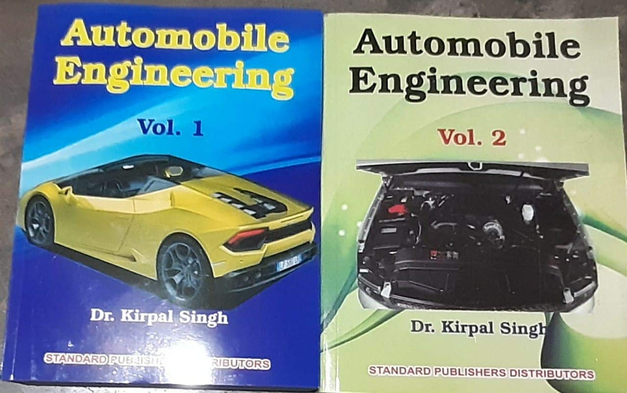 Automobile Engineering Vol.-1 and 2 [2 Set Book] New Edition