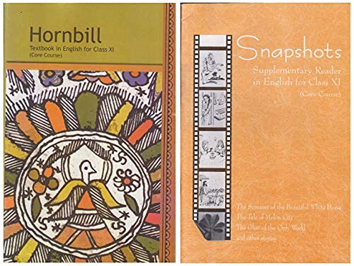 NCERT NCERT BOOK, Hornbill Textbook in English, Snapshots Supplementary Reader in English for Class-XI (NCERT)