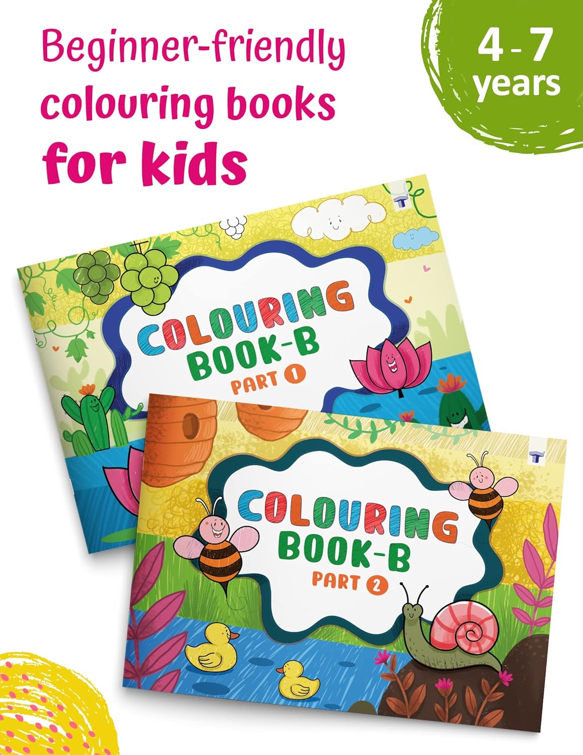 Colouring and Drawing Book for Kids