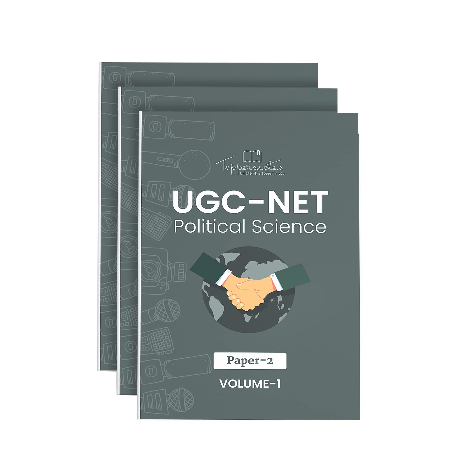 UGC-NET Paper 2 Political Science Study Material For National Eligibility Test Examination 2024 Set of 3 Books in English Latest Edition