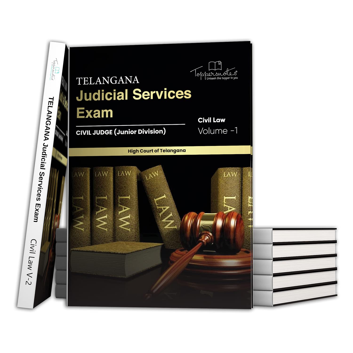 TOPPERSNOTES Telangana Judicial Services Exam (Prelims and Mains) For Civil Judge (Junior Division) Set of Book 7 Latest English Edition [Paperback] TOPPERSNOTES [Paperback] TOPPERSNOTES