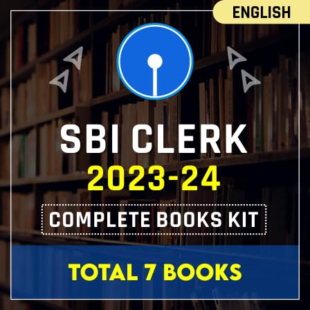 SBI Clerk Complete 7 Books Kit 2023-24 (English Printed Edition) By ADDA247