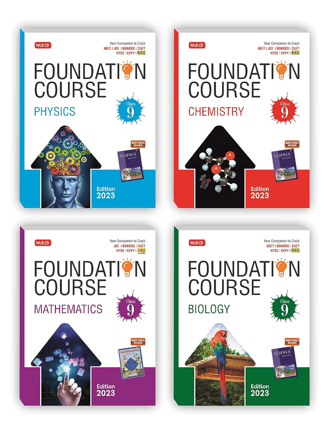 MTG Foundation Course Class 9 - Physics, Chemistry,