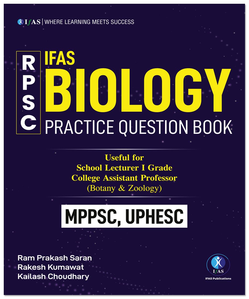 RPSC Biology Practice Question Book (Botany & Zoology) for MPPSC, UPHESC