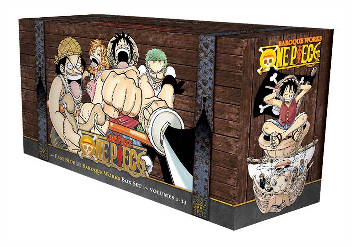 ONE PIECE BOX SET VOL 1: Volumes 1-23 (Medium Quality) (Poster not included)