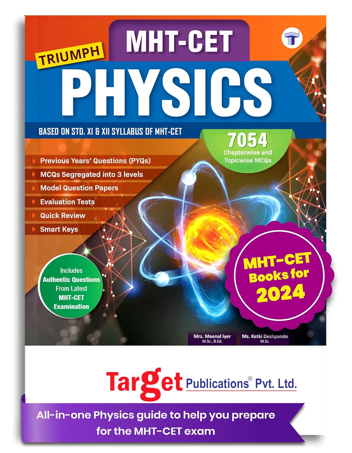 MHT-CET Triumph Physics Book for 2024-25 Exam