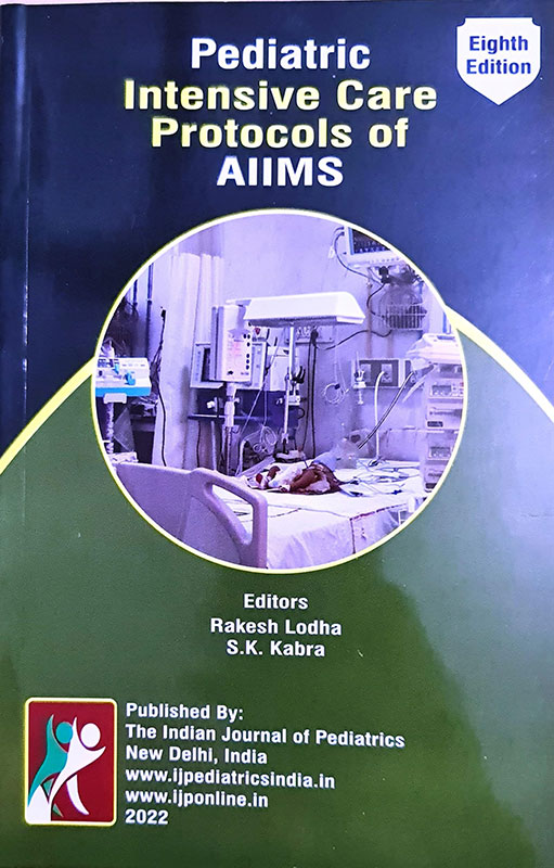 Pediatrics Intensive Care protocall AIIMS By Indian Journal of Pediatrics