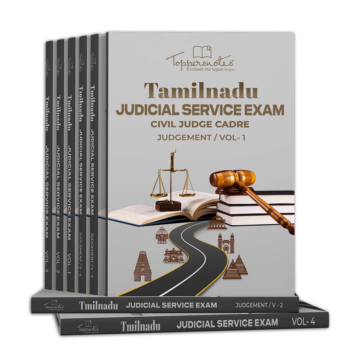 Tamil Nadu Judicial Services Latest Edition Exam Preparation Study Material Civil Judge Junior Division English 8 Books Latest Edition