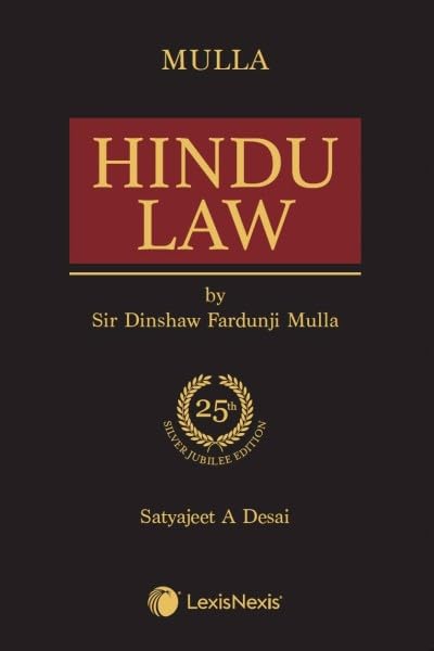 Lexis Nexis's, Hindu Law By Mulla - Edition 2024