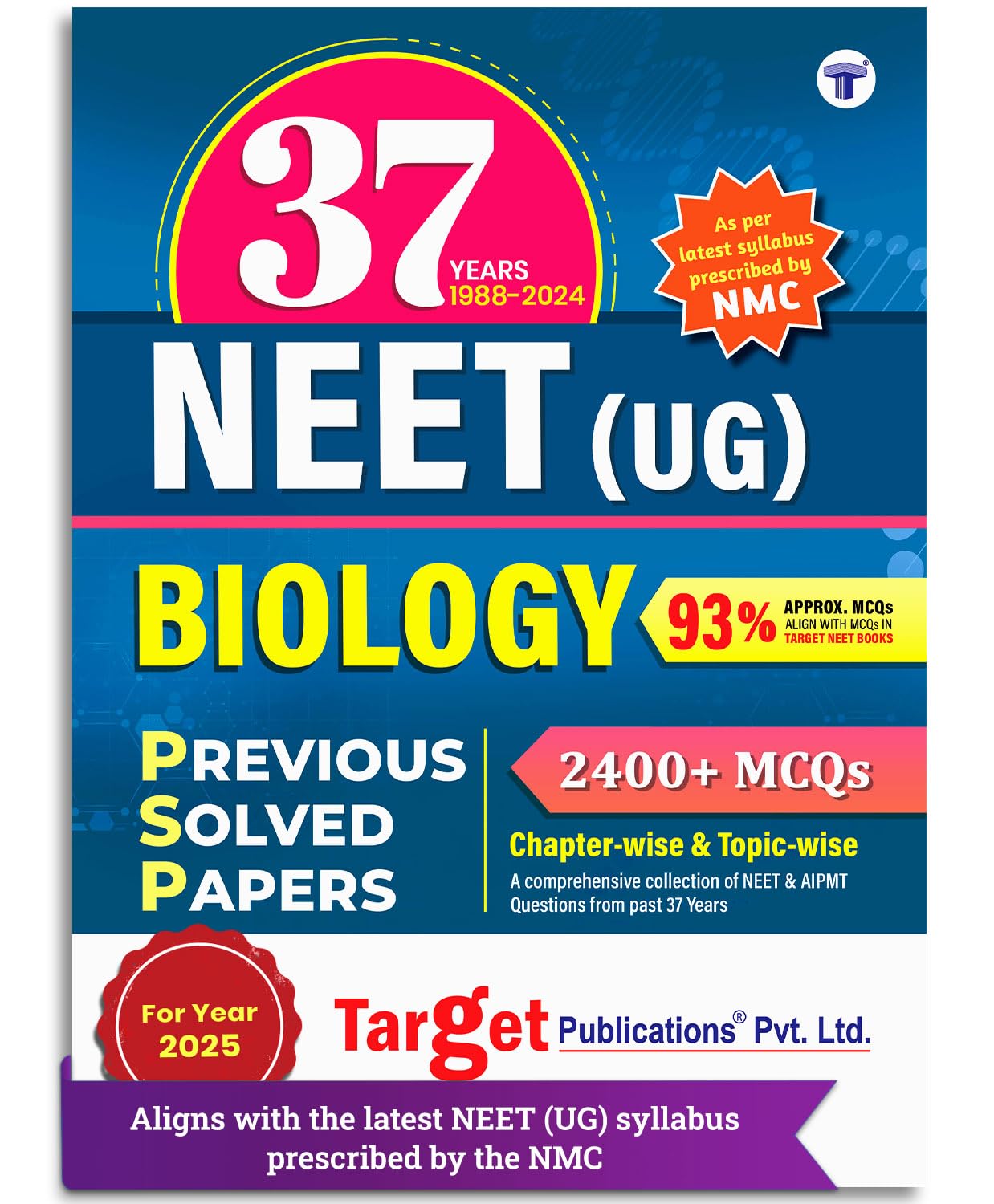 37 Years NEET Previous Year Solved Question Papers for NEET 2025 Exam