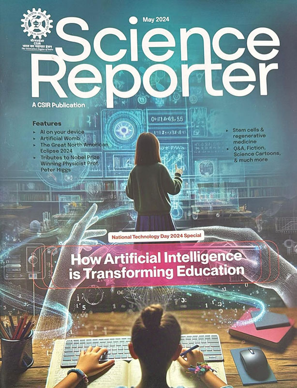 Science Reporter May 2024 - National Technology Day 2024 Special