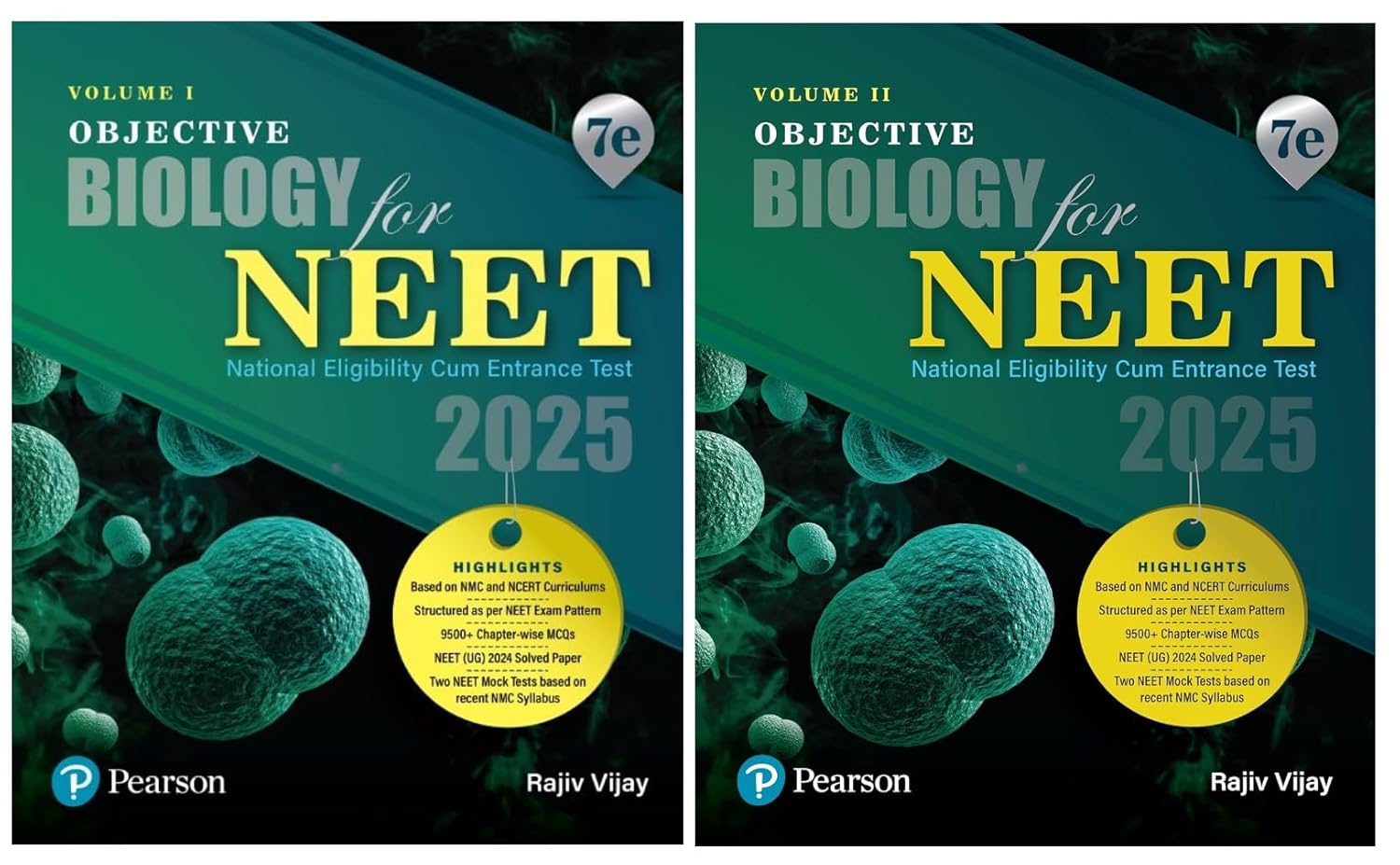 Objective Biology for NEET - Volume I & Volume II