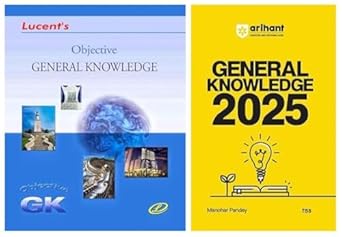 LUCENT OBJECTIVE GERERAL KNOWLEDGE 202425 NEW 13TH EDITION IN ENGLISH WITH FREE 2025 GK COMBO BOOK SET